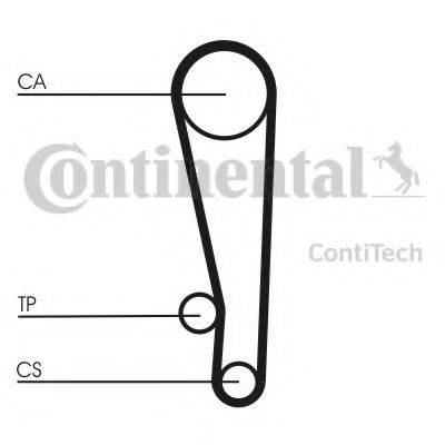 CONTITECH CT1013 Ремень ГРМ