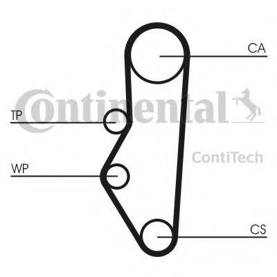 CONTITECH CT525K1 Комплект ремня ГРМ