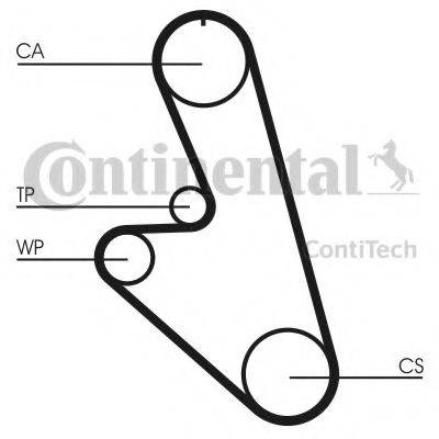 CONTITECH CT959K1 Комплект ремня ГРМ