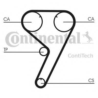 CONTITECH CT608 Ремень ГРМ