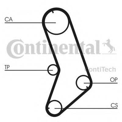 CONTITECH CT647 Ремень ГРМ