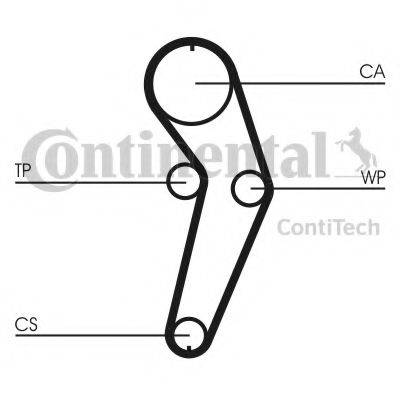 CONTITECH CT988K2 Комплект ремня ГРМ