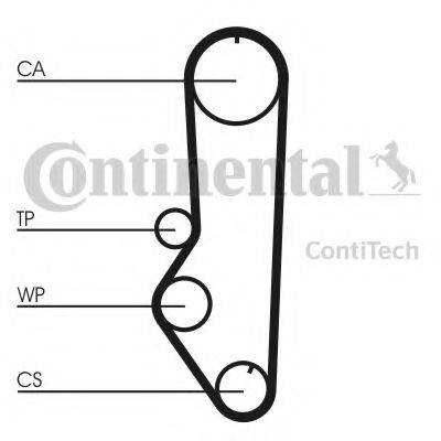 CONTITECH CT688 Ремень ГРМ
