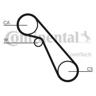 CONTITECH CT703 Ремень ГРМ