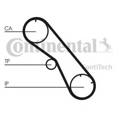 CONTITECH CT860 Ремень ГРМ