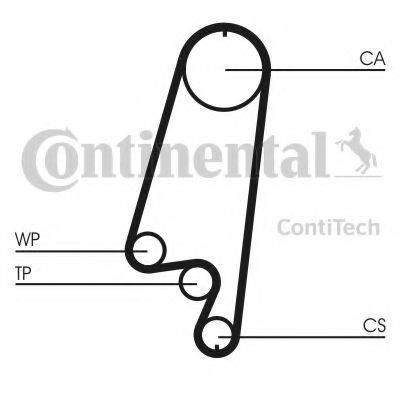 CONTITECH CT866 Ремень ГРМ