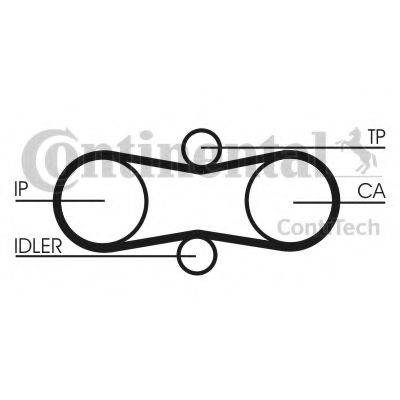 CONTITECH CT914K1 Комплект ремня ГРМ