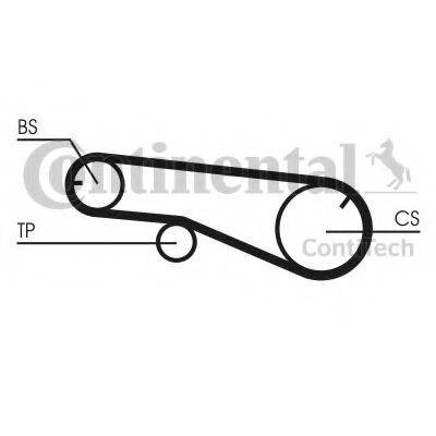 CONTITECH CT991K3 Комплект ремня ГРМ