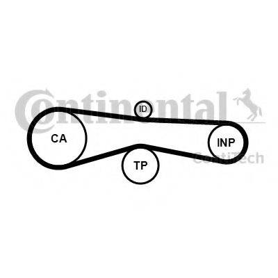 CONTITECH CT1131 Ремень ГРМ