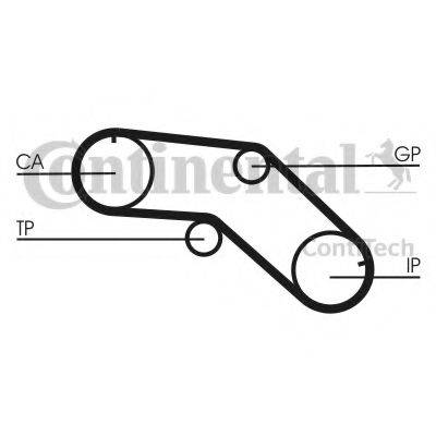 CONTITECH CT1005 Ремень ГРМ