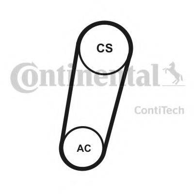 CONTITECH 5PK705ELASTT1 Поликлиновой ременный комплект