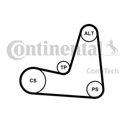 CONTITECH 5PK1135K1 Поликлиновой ременный комплект