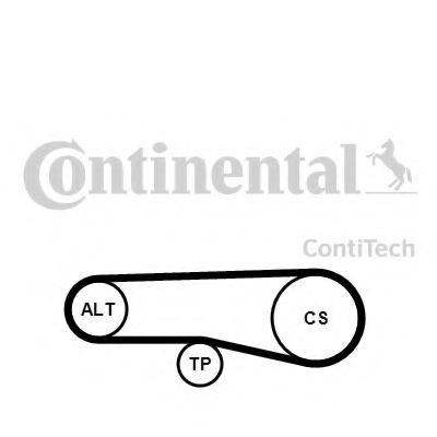 CONTITECH 4PK890K1 Поликлиновой ременный комплект