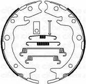 CIFAM 153159K Комплект тормозных колодок, стояночная тормозная система