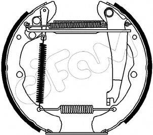 CIFAM 151099 Комплект тормозных колодок