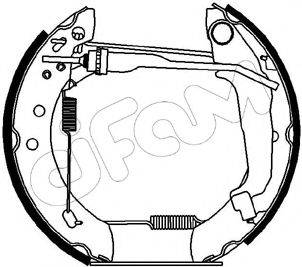 CIFAM 151173 Комплект тормозных колодок