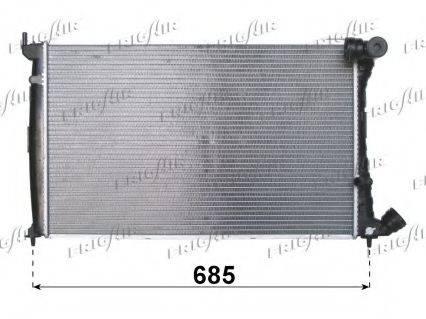 FRIGAIR 01033022 Радиатор, охлаждение двигателя
