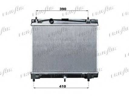 FRIGAIR 01153010 Радиатор, охлаждение двигателя