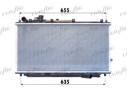 FRIGAIR 01333019 Радиатор, охлаждение двигателя
