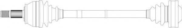 GENERAL RICAMBI AR3041 Приводной вал