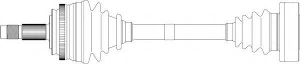 GENERAL RICAMBI AR3046 Приводной вал