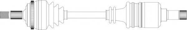 GENERAL RICAMBI CI3189 Приводной вал