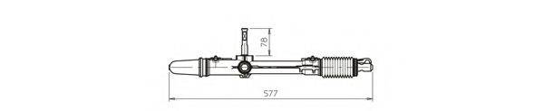 GENERAL RICAMBI CI4030 Рулевой механизм