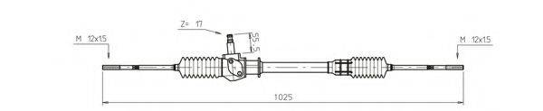 GENERAL RICAMBI FI4016 Рулевой механизм