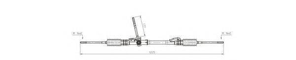 GENERAL RICAMBI FO4020 Рулевой механизм