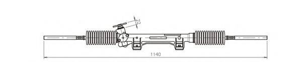 GENERAL RICAMBI PE4014 Рулевой механизм