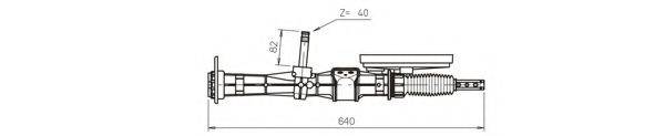 GENERAL RICAMBI RE4043 Рулевой механизм