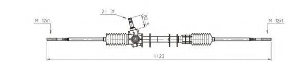 GENERAL RICAMBI SK4002 Рулевой механизм