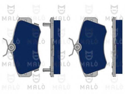 MALO 1050138 Комплект тормозных колодок, дисковый тормоз