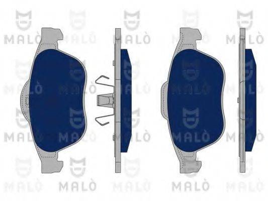 MALO 1050185 Комплект тормозных колодок, дисковый тормоз