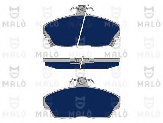 MALO 1050359 Комплект тормозных колодок, дисковый тормоз