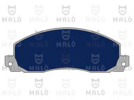MALO 1050665 Комплект тормозных колодок, дисковый тормоз