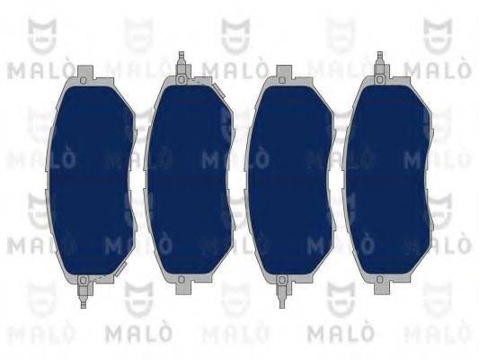 MALO 1051003 Комплект тормозных колодок, дисковый тормоз