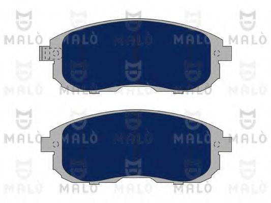 MALO 1051057 Комплект тормозных колодок, дисковый тормоз