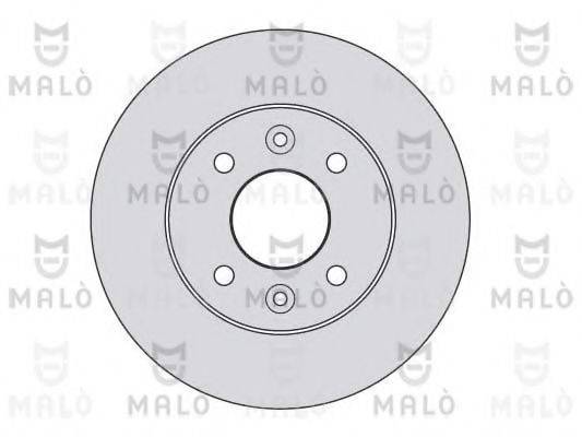 MALO 1110002 Тормозной диск