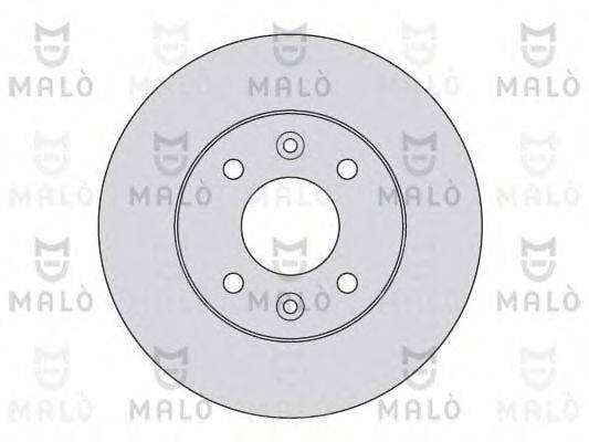 MALO 1110005 Тормозной диск