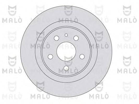 MALO 1110055 Тормозной диск