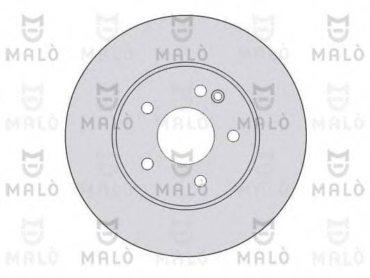 MALO 1110079 Тормозной диск