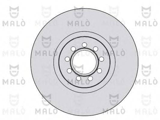 MALO 1110136 Тормозной диск