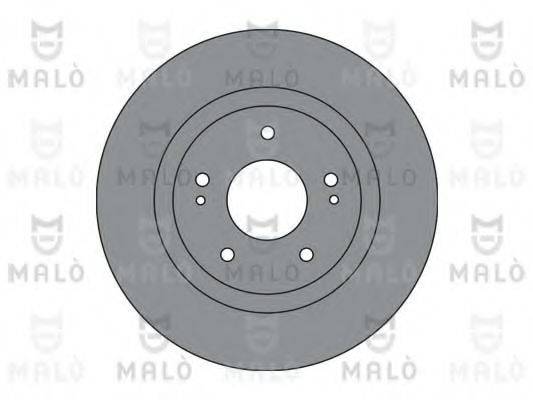 MALO 1110312 Тормозной диск
