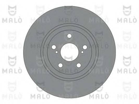 MALO 1110377 Тормозной диск