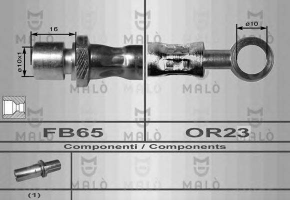 MALO 80110 Тормозной шланг