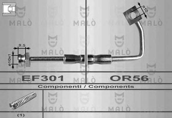 MALO 80152 Тормозной шланг