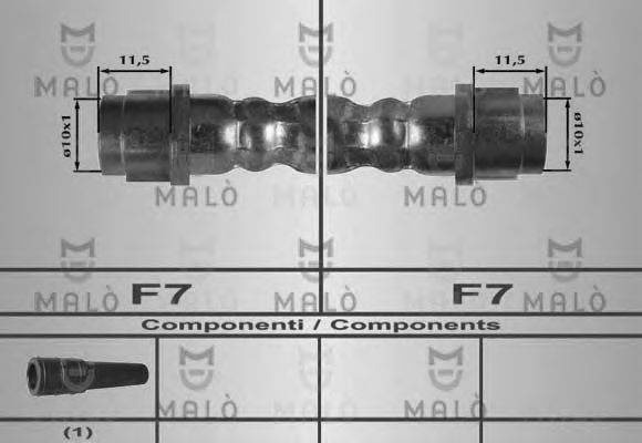 MALO 80253 Тормозной шланг