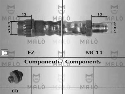 MALO 80846 Тормозной шланг