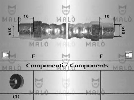 MALO 8227 Тормозной шланг